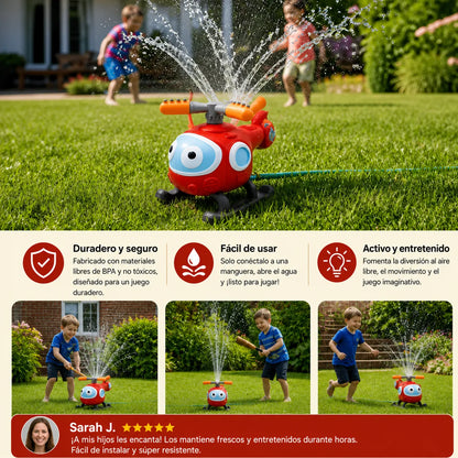 🚁 HydroStrike Pro™ Aspersor Helicóptero para Béisbol⚾💦