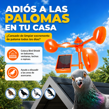 🕊️ BirdShield Pro™ Reflector Repelente de Aves