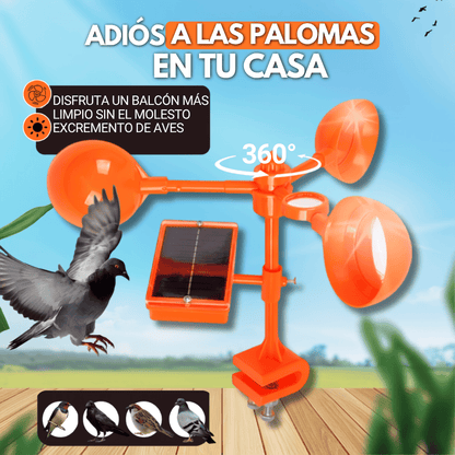 🕊️ BirdShield Pro™ Reflector Repelente de Aves