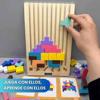 BrainStack™ Juguete Apilable Montessori UPSELL