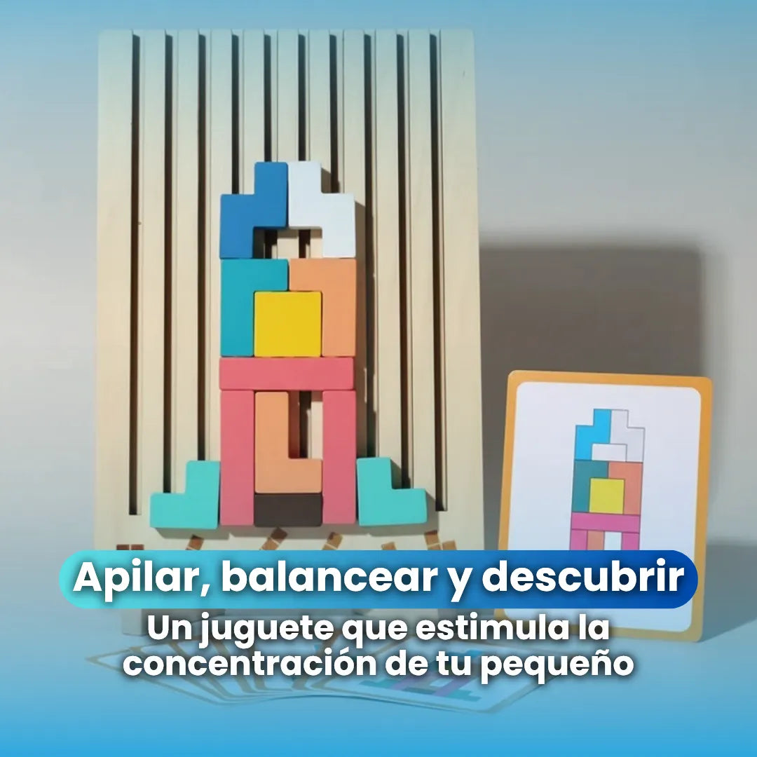 BrainStack™ Juguete Apilable Montessori UPSELL