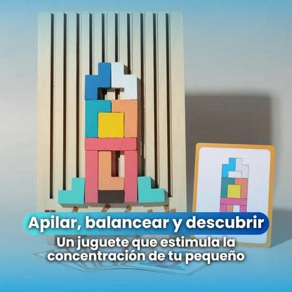 BrainStack™ Juguete Apilable Montessori UPSELL