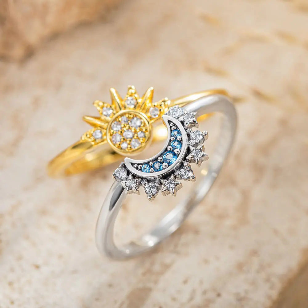 EclipZen™ Combo Pulsera + Anillo Sol y Luna