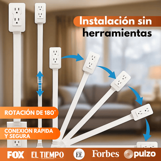 FlexiCharge - Extensor Multi Toma Corriente
