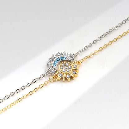 Stellar™ Pulsera Duo Sol Y Luna Par de Pulseras