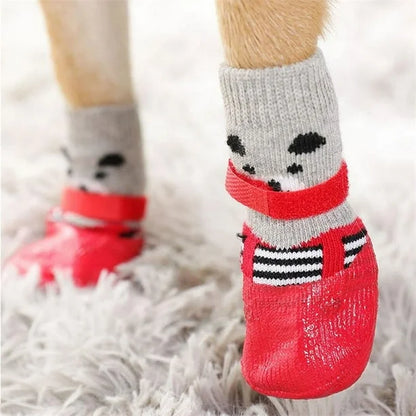 TinyToes™ Botas Impermeables para Mascotas